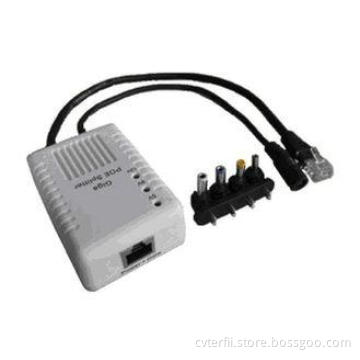 5V / 9V / 12V DC POE Power Adapter 1000Base-T IEEE802.3af 1